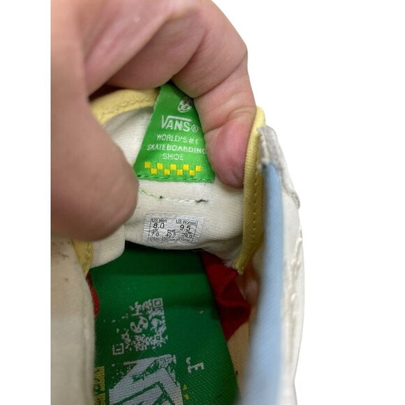 VANS Sesame Street x The Lizzie Embroidered Characters Mens 8 Women 9.5 Limited - Picture 9 of 12